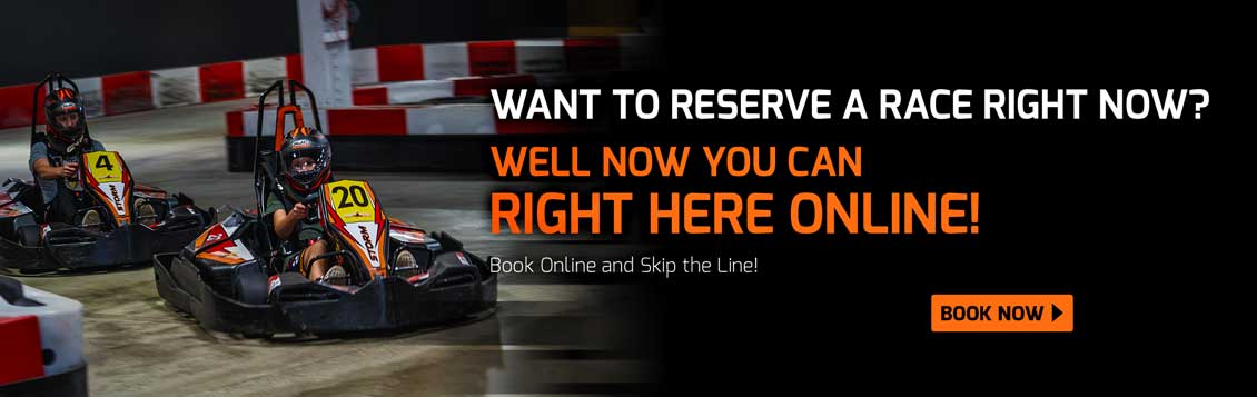 Online booking at High Voltage Indoor Karting, near me in Cleveland, Ohio
